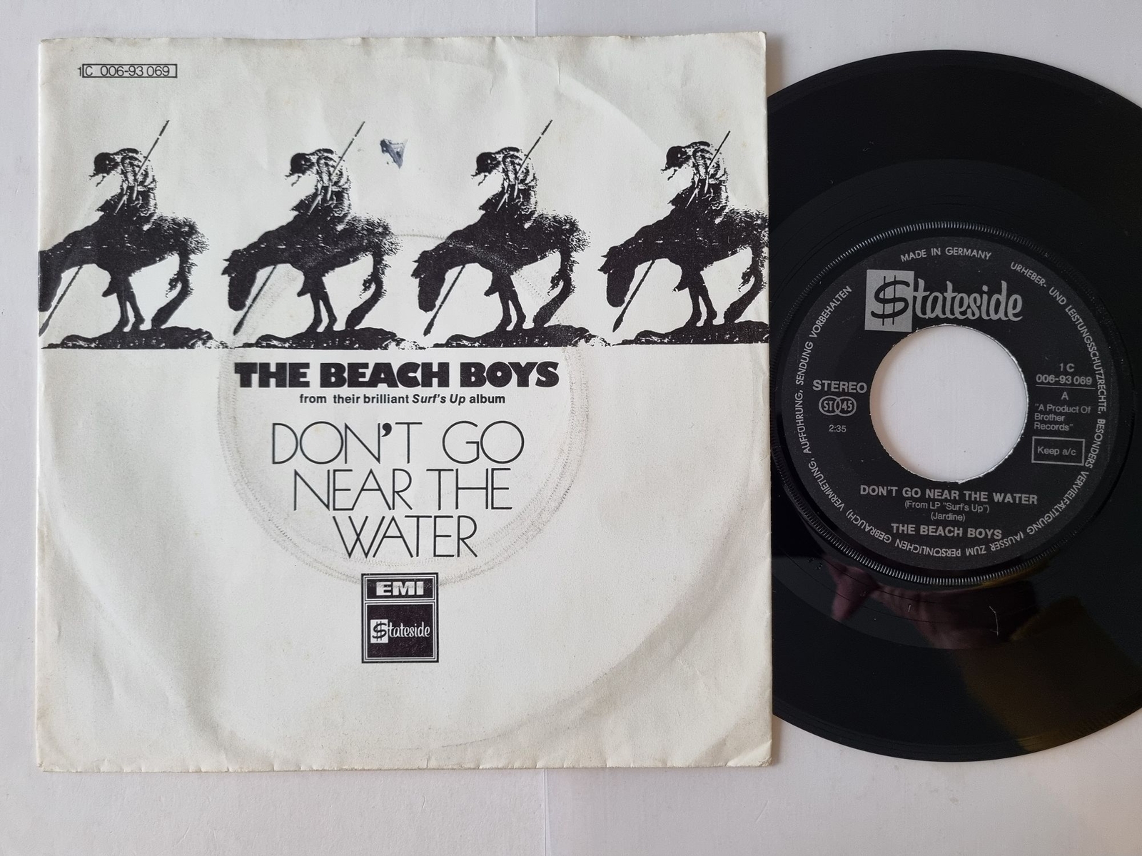 The Beach Boys - Don't go near the water 7'' Vinyl Germany