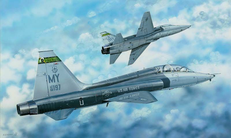 Trumpeter 02876 - 1:48 US T-38C Talon II - New