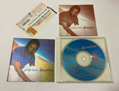 PHILIP BAILEY Earth Wind & Fire CD ''Life And Love'' W/2 Bonus Tracks Japan OBI 