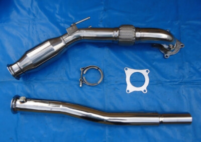 Downpipe + 200 Zellenkat VW Passat Scirocco 3 2.0 TFSI 147 KW 3 Zoll 76 mm
