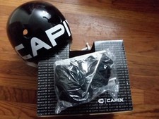 Capix Skate Helmet Basher Large/Extra Large, GLOSS BLACK