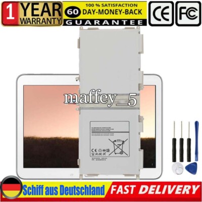 AKKU für Samsung Galaxy Tab 4 10.1 SM-T530 SM-T531 SM-T535 EB-BT530FBE Wifi/32GB