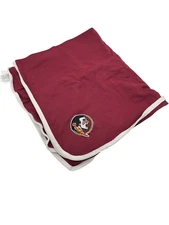 Florida State Seminoles Two Feet Ahead NCAA Baby Blanket Burgundy (30 X 35)