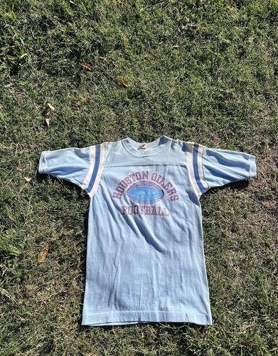 Vintage Houston Oilers Ringer T-Shirt USA AFC Central NF Herren Medium - Bild 1 von 4