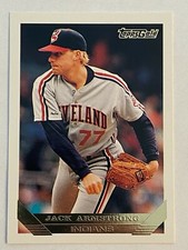 1993 Topps Gold #434 Jack Armstrong Cleveland Indians