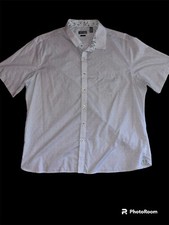 Van Heusen Slim Fit Men's Cotton Blend Dress Shirt Size XXL