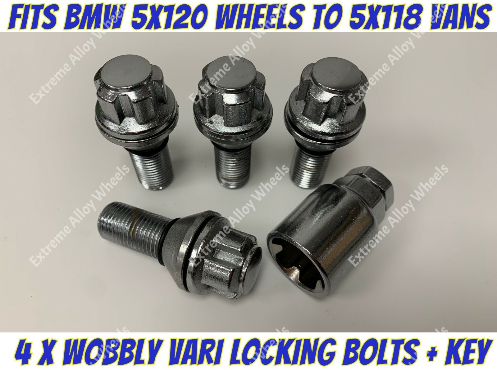 Alloy Wheel Wobbly Vari Locking Bolts Fits Bmw Wheels To Vauxhall
