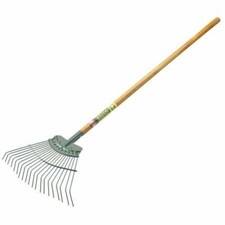 Bulldog 9128N Premier Springbok Lawn Rake 48" Wood