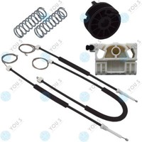 FüR Renault Clio III Elektr. Fensterheber Reparatursatz Seilzug - Vorne Rechts
