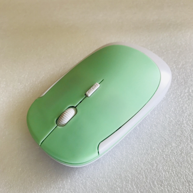 2pcs Wireless mouse ultra thin photoelectric mouse laptop desktop ...