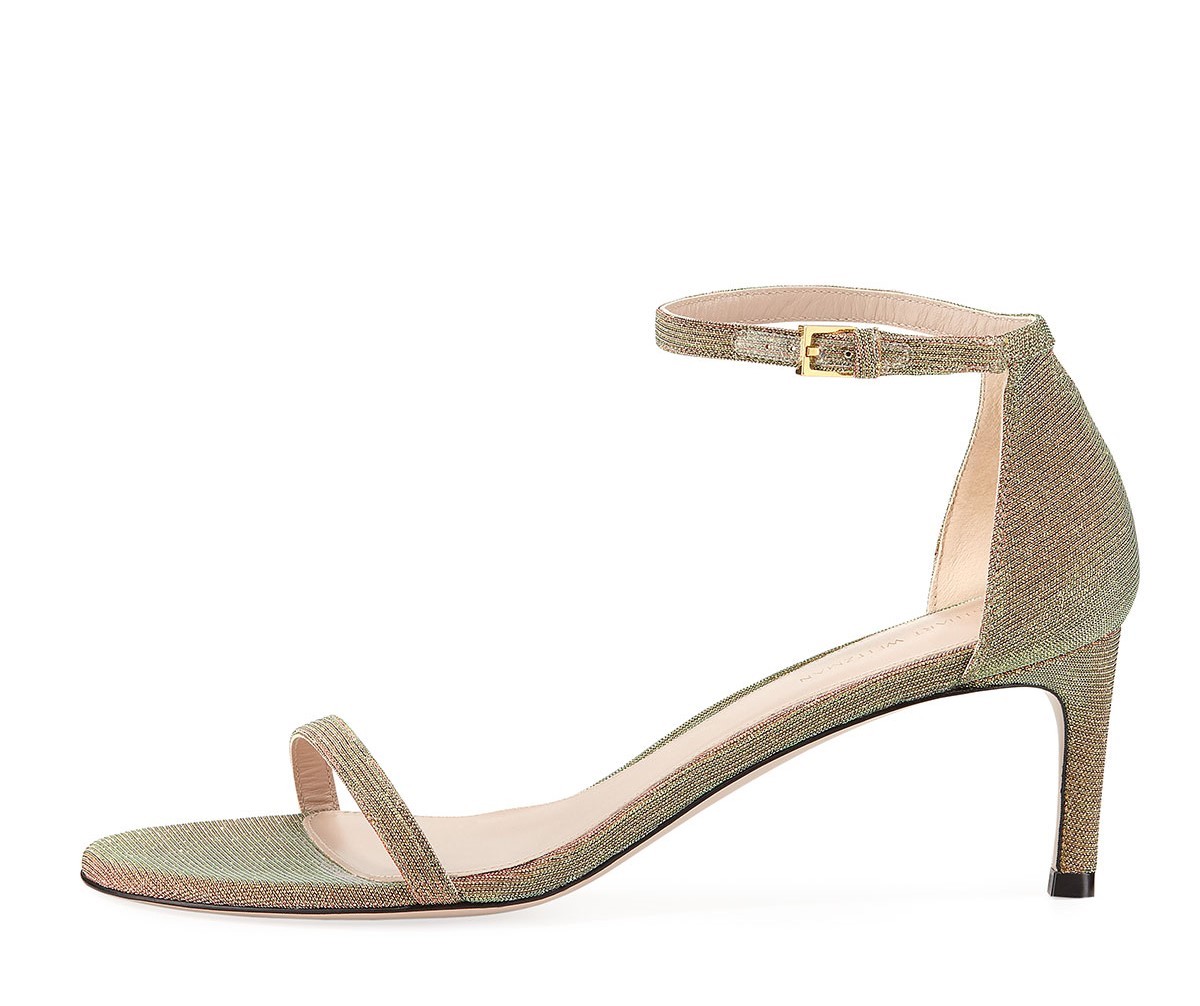 stuart weitzman gold sandals