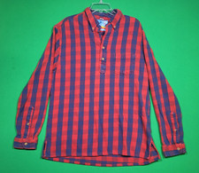 Chubbies The Nutter Mens Size XLarge Shirt Flannel Pullover Plaid Long Sleeve XL