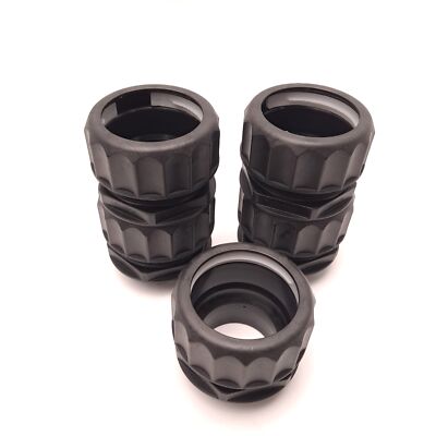 Lot of 5 Murrplastik 83501468 Straight Conduit Fitting M50 x 1.5 Male Thread