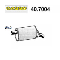 Hinterer SchalldäMpfer Asso FüR Renault R5 OE 7700690211
