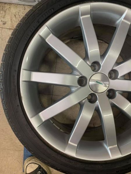 19" 19X9.5 ASTON MARTIN DB9 2004-2012 REAR OEM Factory Wheel Rim 4G43-1007-BB