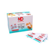 Hand Sanitizing Wipes 100 Individually Wrapped Scent-Free FREE SHIPPING 