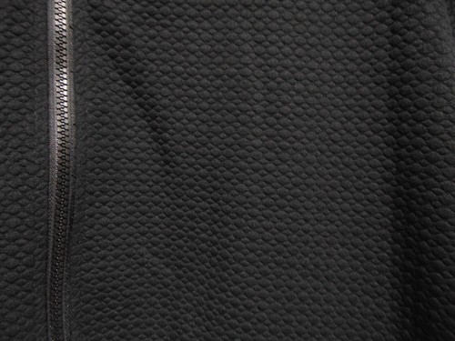 Women's Pro Player Size M Full Zip Black Textured Fashion Jacket w/ Mock Collar - Picture 8 of 10