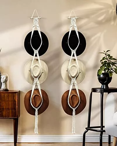 6 Shelf Hanging Closet Cowboy Hat Rack – Boxy Concepts