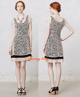 NEW L Anthropologie Maitland Lace Dress By Weston Wear, 5 Star Rev Made in  USA | eBay