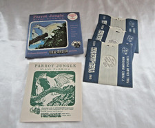 View-Master Reels 172-A-B-C Parrot Jungle, Miami, FL Set of 3 Reels Brochure