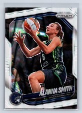 Alanna Smith 2025 Panini Prizm WNBA White Seismic Prizms Minnesota Lynx #101