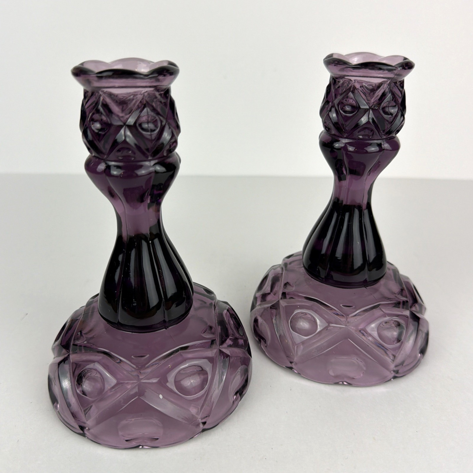 S Set (2) Sm Mark Geometric 6"