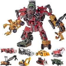 NEW 8 In 1 Oversize Devastator Action Figures Robot Transformation Toy Kids Toys
