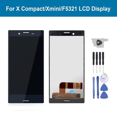 LCD Display Touch Digitizer Screen Replacement for X Compact/Xmini/F5321 w/Tool
