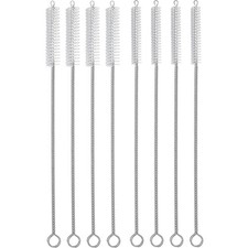 8-Piece Straw Cleaner Brush Set for Tumblers, Water Bottles, and Pipes