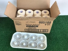 Old Stock J&J COACH Porous Athletic Joint Strapping Tape 1.5” x 15yd 32/BX