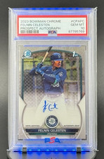 Felnin Celesten 2023 Bowman Chrome Prospect AUTO 1st #CPA-FC Mariners PSA 10 Gem