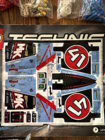 LEGO&reg; 42066 Technic Air Race Jet | W/ Instructions  & Sticker Sheet