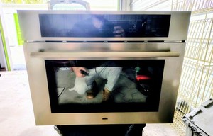 SUMMIT Professional CMV24 Built-In Convection Microwave Oven – Stainless Steel