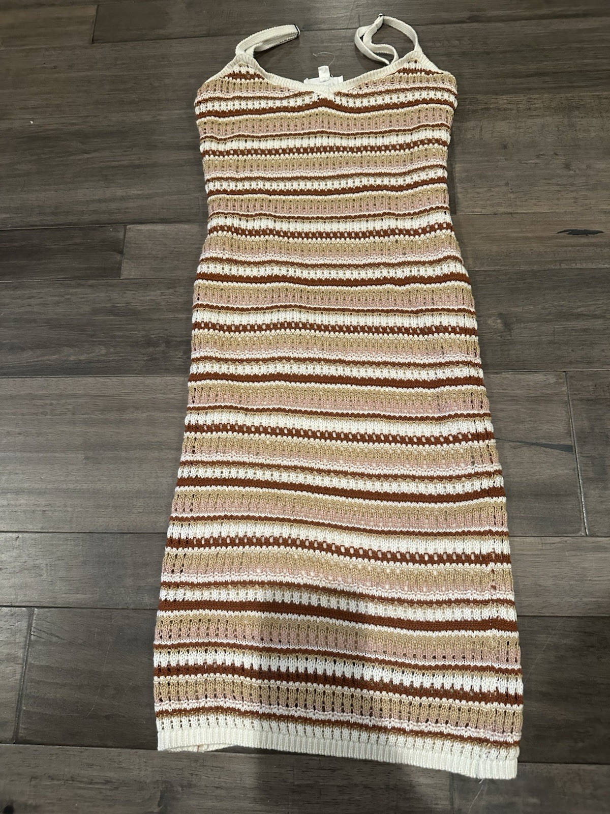 Olive & Oak Women's Festival Mini Dress, Boho, Knitted Size S