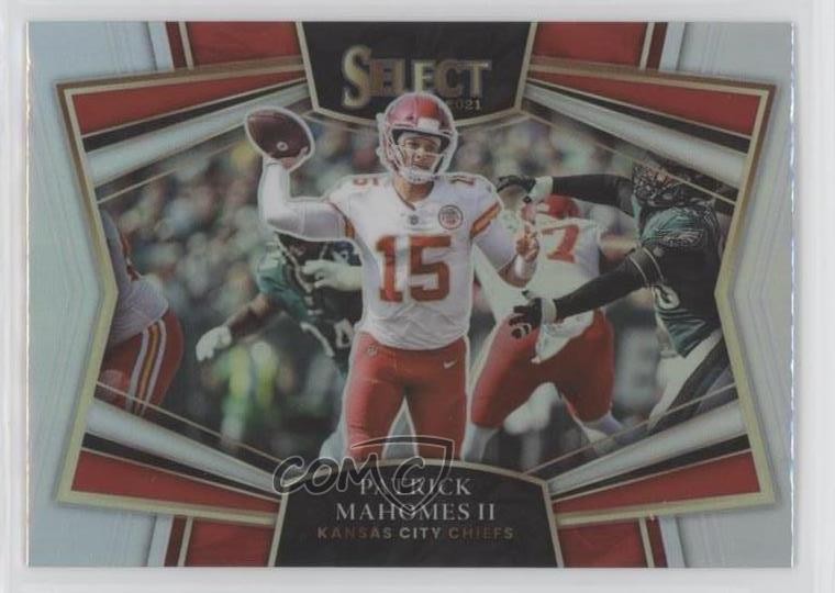 2021 Panini Select Snapshots Silver Prizm Patrick Mahomes II #SS-10