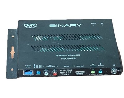 Binary B-900-MOIP-4K-RX 4K Media over IP Receiver MoIP Tested Unit Only
