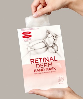 DERMATORY 10Sheets Retinalderm Band Mask (24Ad) Korean Facial Mask