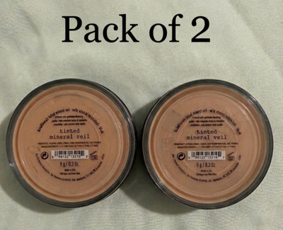 bareMinerals Tinted Mineral Veil Loose Finishing Powder (Pack of 2) 9g/0.03 oz