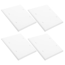  4 Sets Copri Quadro Elettrico Decorativo Piastra Murale Di Plastica