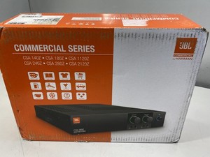 JBL CSA 2120Z Audio Amplifier 2x120W- Black