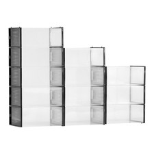 VEVOR✅Shoe Storage Boxes,12 Pack Stackable Shoe Boxes Storage Organizers,Fit up