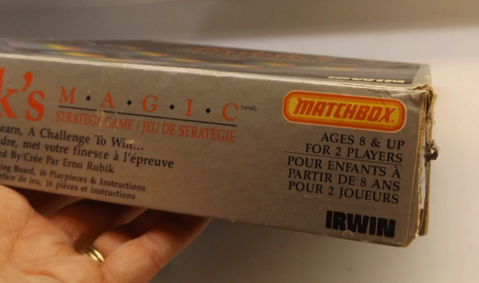 Vintage Rubik's Magic Strategy Game by Matchbox - 1987 Edition - Image 2 of 4