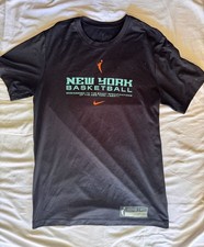 Nike New York Liberty WNBA Practice T-Shirt Black Size L