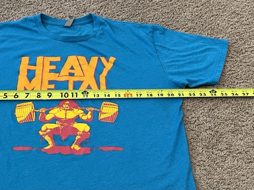 Camiseta de metal pesado levantamiento de pesas guerrero levantamiento de pesas sentadillas grandes - Imagen 4 de 7