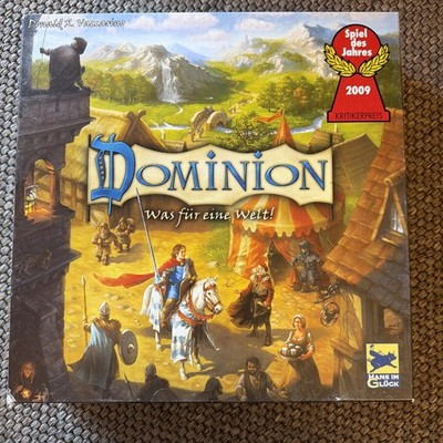 Dominion Basisspiel von Hans im Glück Brettspiel 2009 vollständig