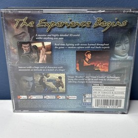 Shenmue - Dreamcast, 2000 - Complete, 4 Discs, Manual, Passport Tested