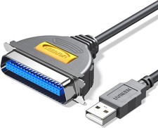 UGREEN 10FT USB to Parallel Port Printer Cable IEEE1284