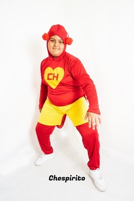 Chapulin Colorado Handmade Kids El chavo del ocho party costume 2yr -5yrs