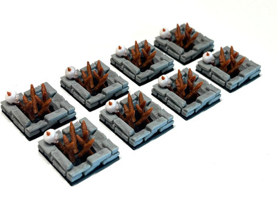Heroquest 8er Set Grubenfallen - Dungeon Crawler D&D Scatter Scenery