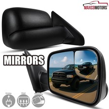 Towing Mirrors Fits 2002-2008 Dodge Ram 1500 Manual Rotatingpower Heated Lr Towing Mirrors Fits 2002-2008 Dodge Ram 1500 Manual Rotatingpower Heated Lr